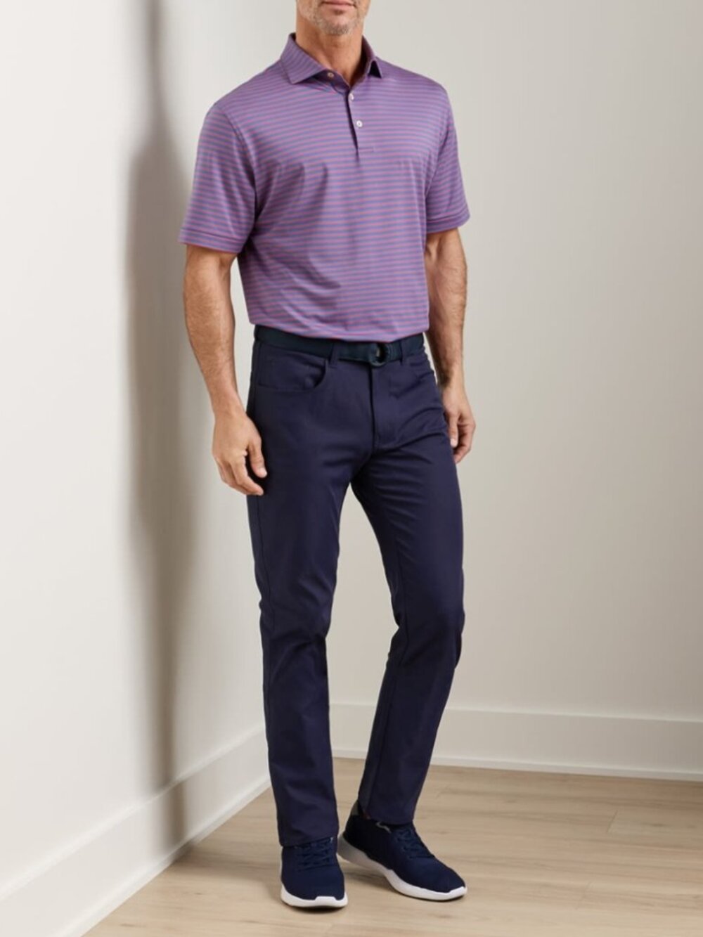 Peter Millar Navy 5-Pocket Performance Pants 34x30